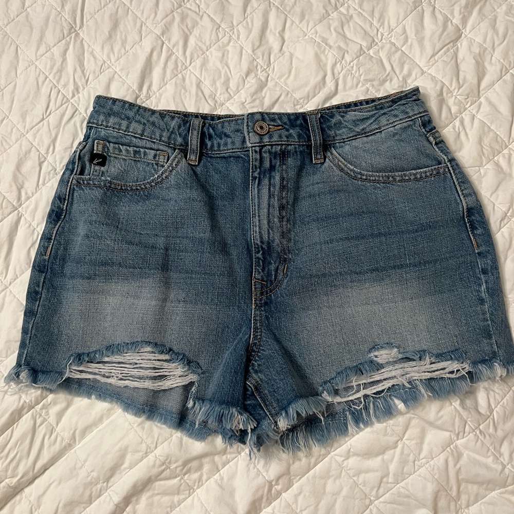 RanCan Jean cutoff shorts